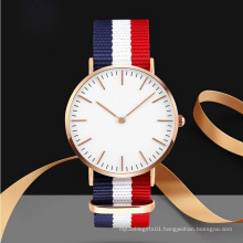 OEM Ultra Thin Alloy Watch High Grade Leather Strap Watch